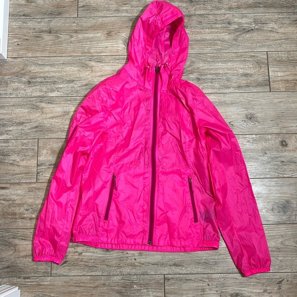 The North Face Cyclone Pink Nylon Ultra Lightweight Windbreaker Packable Sz S - Picture 1 of 14